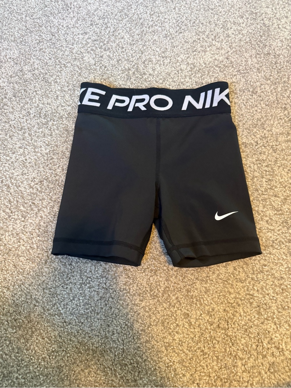 Nike Pro Black Compression Bike Shorts dri-fit